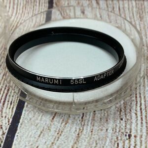 MARUMI 55SL Camera ADAPTER Ring Screw-On Vintage